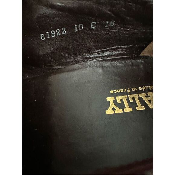 BALLY Farsene Soft
Chain Cordovan Color Made In
France Men SZ10 E - Picture 9 of 9